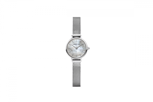 Bering 11022-004 – damski zegarek z perłową tarczą. Perełka, która skradnie Twoje serce!
